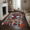 Retro Spider-Man Rug, Marvel Comic Book Art