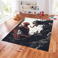 Spider-Man vs Venom Rug, Marvel Comics Art
