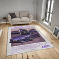 Purple S15 Carpet, Retro Magazine Poster