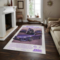 Purple S15 Carpet, Retro Magazine Poster
