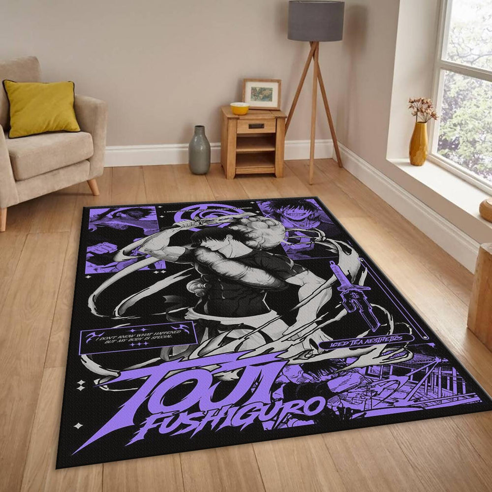 Toji Fushiguro Anime Carpet, Gojo Satoru Pop Art