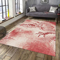 Asian Art Mat, Crimson Mythical Creature
