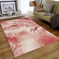 Asian Art Mat, Crimson Mythical Creature