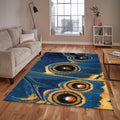 Blue Morpho Wing Mat, Detailed Nature Print