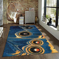 Blue Morpho Wing Mat, Detailed Nature Print