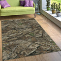 Woodsman Decor Mat, Rustic Nature Design