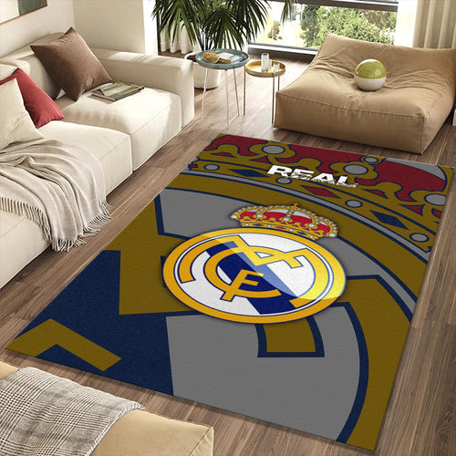 Real Madrid Official Color Crest Rug