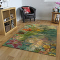 Ethereal Nature Carpet, Lily Flower and Stars