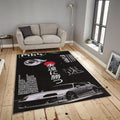 Toyota Supra MK4 Rug, JDM Legend Decor