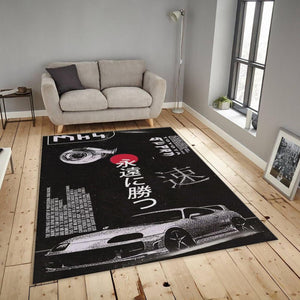 Toyota Supra MK4 Rug, JDM Legend Decor