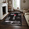Toyota Supra MK4 Rug, JDM Legend Decor