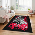 Berserk Rug Dark Fantasy Gothic Manga Fan Mat Gamer Room Decor