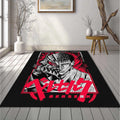 Berserk Rug Dark Fantasy Gothic Manga Fan Mat Gamer Room Decor
