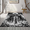 Berserk Rug Dark Fantasy Gothic Manga Fan Mat Gamer Room Decor