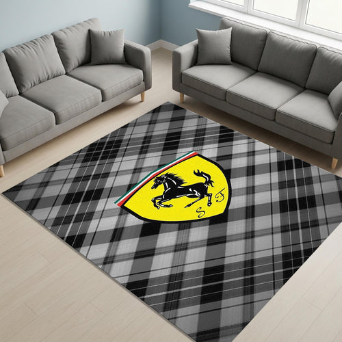 Ferrari F1 Rug Ferrari Rug Formula 1 Racing Carpet for Garage &