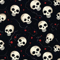 Cute Cartoon Skull Pattern Rug Teen Bedroom Gaming Room Decor