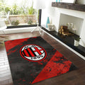 AC Milan Rug, Rossoneri Fan Decor Football Club Logo San Siro