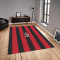 AC Milan Rug, Classic Rossoneri Stripes