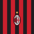 AC Milan Rug, Classic Rossoneri Stripes