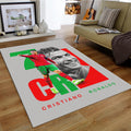 Cristiano Ronaldo Rug, CR7 Portugal Art