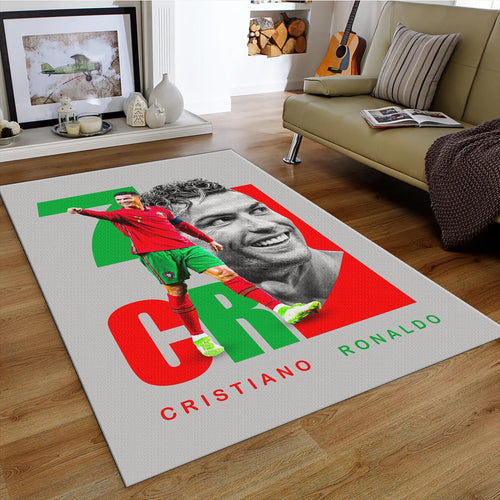 Cristiano Ronaldo Rug, CR7 Portugal Art