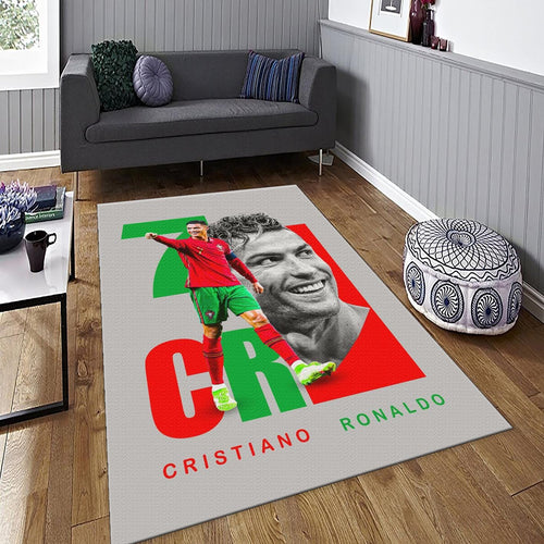 Cristiano Ronaldo Rug, CR7 Portugal Art