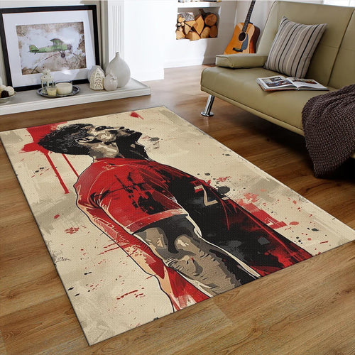 Cristiano Ronaldo Rug, CR7 Portugal Art