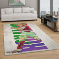 Cristiano Ronaldo Rug, Vintage Style Soccer Rug