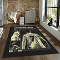 Soccer Fan Gift Rug, Modern Wall Art Style