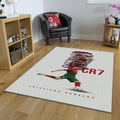 Soccer Fan Gift Rug, CR7 Portugal Decor