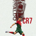 Soccer Fan Gift Rug, CR7 Portugal Decor