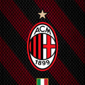 AC Milan Jersey Rug, Mesh Texture Design
