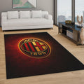 Burning Milan Carpet, Golden ACM 1899 Crest