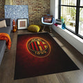 Burning Milan Carpet, Golden ACM 1899 Crest