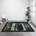 Toyota AE86 Rug, Acid Green JDM Poster