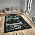 Toyota AE86 Rug, Acid Green JDM Poster