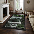 Toyota AE86 Rug, Acid Green JDM Poster