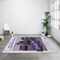Purple S15 Carpet, Retro Magazine Poster