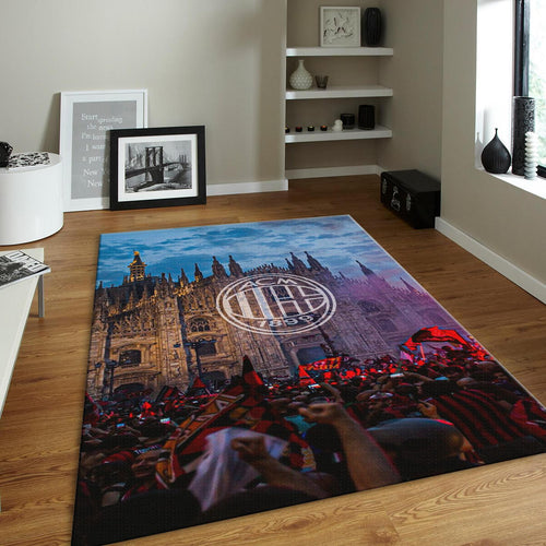 AC Milan Duomo Rug, Milano Cathedral Celebration