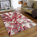 Modern Digital Art Mat, Vibrant Glitch Design