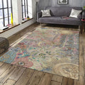 Sun and Moon Rug, Radiate Love Quote Art