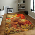 Vibrant Grizzly Mat, Surreal Landscape Design