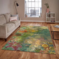 Ethereal Nature Carpet, Lily Flower and Stars
