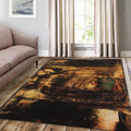 Rustic Insect Mat, Ferns and Berries Pattern