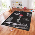 Toyota Supra MK4 Rug, JDM Legend Decor