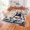 JDM Culture Rug, Nissan Skyline GT-R Art