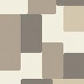 Neutral Beige Abstract Area Rug Japandi Minimal Living Room