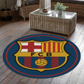 FC Barcelona Rug, Barcelona Fc Round Rug