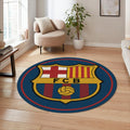 FC Barcelona Rug, Barcelona Fc Round Rug