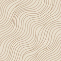 Minimal Abstract Line Rug, Neutral Modern Printed Area Rug